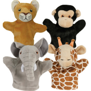 My First Puppets: African, Set of 4