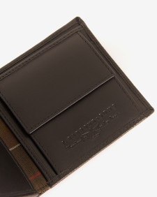 Debossed Logo Bifold Wallet Classic Black