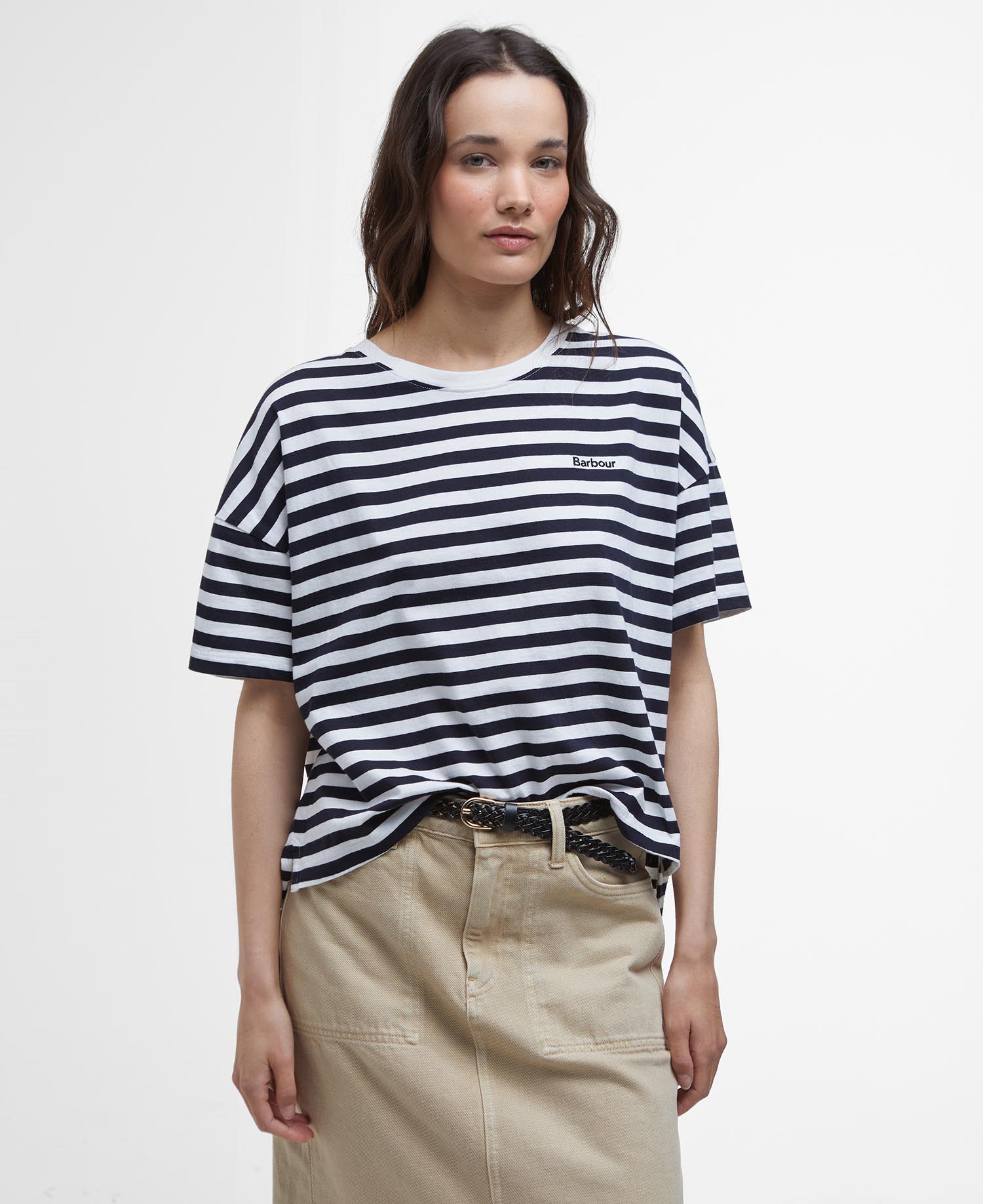 T-shirt Adria con motivo a righe image number 0