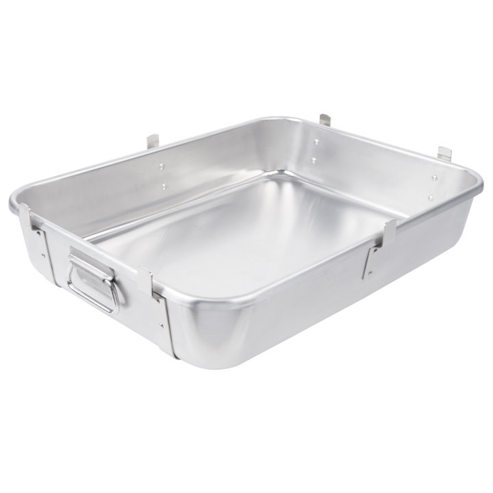 29 ½-quart Wear-Ever® aluminum roast bottom pan with chrome-plated straps