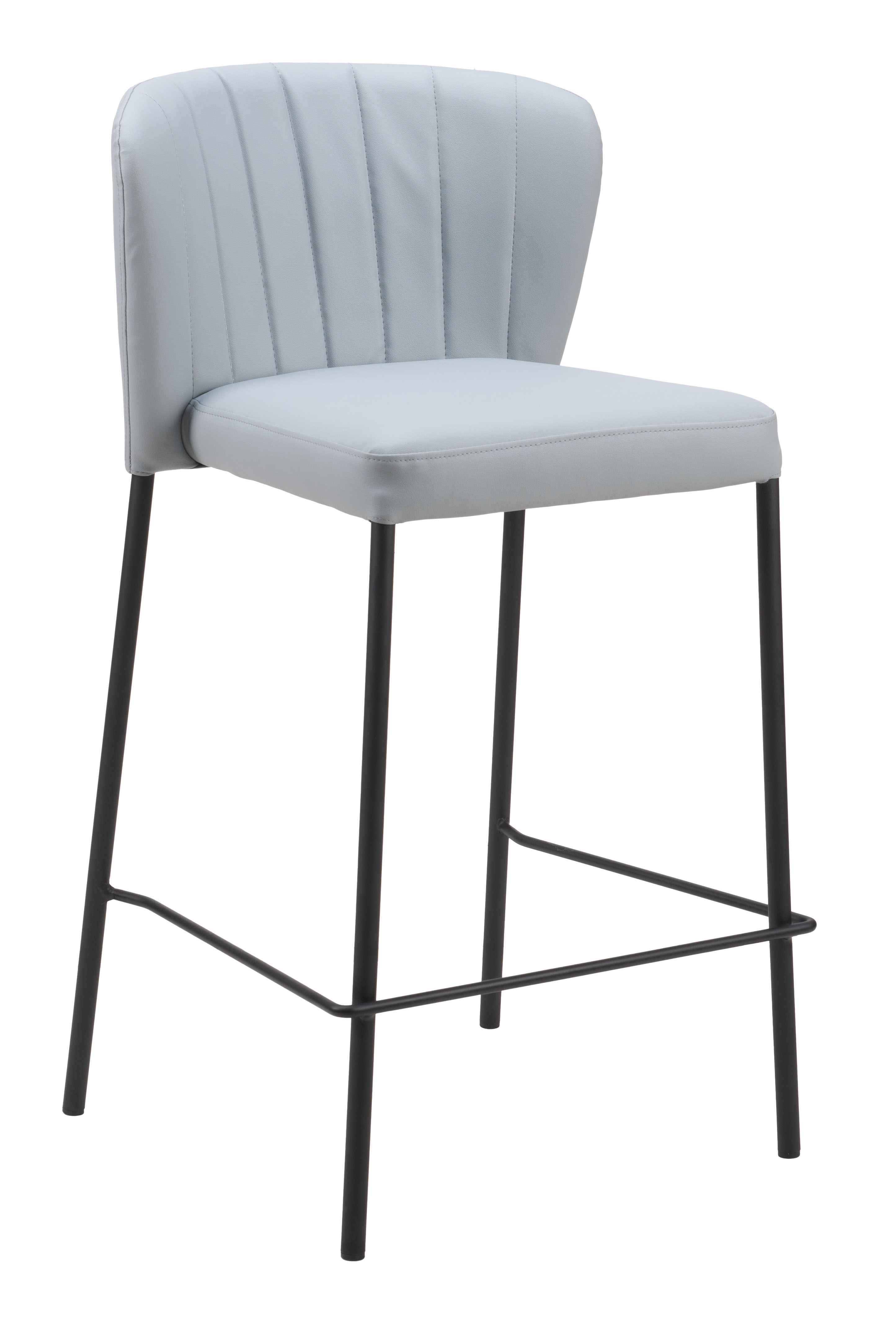 Linz Counter Stool (Set of 2) Gray product image
