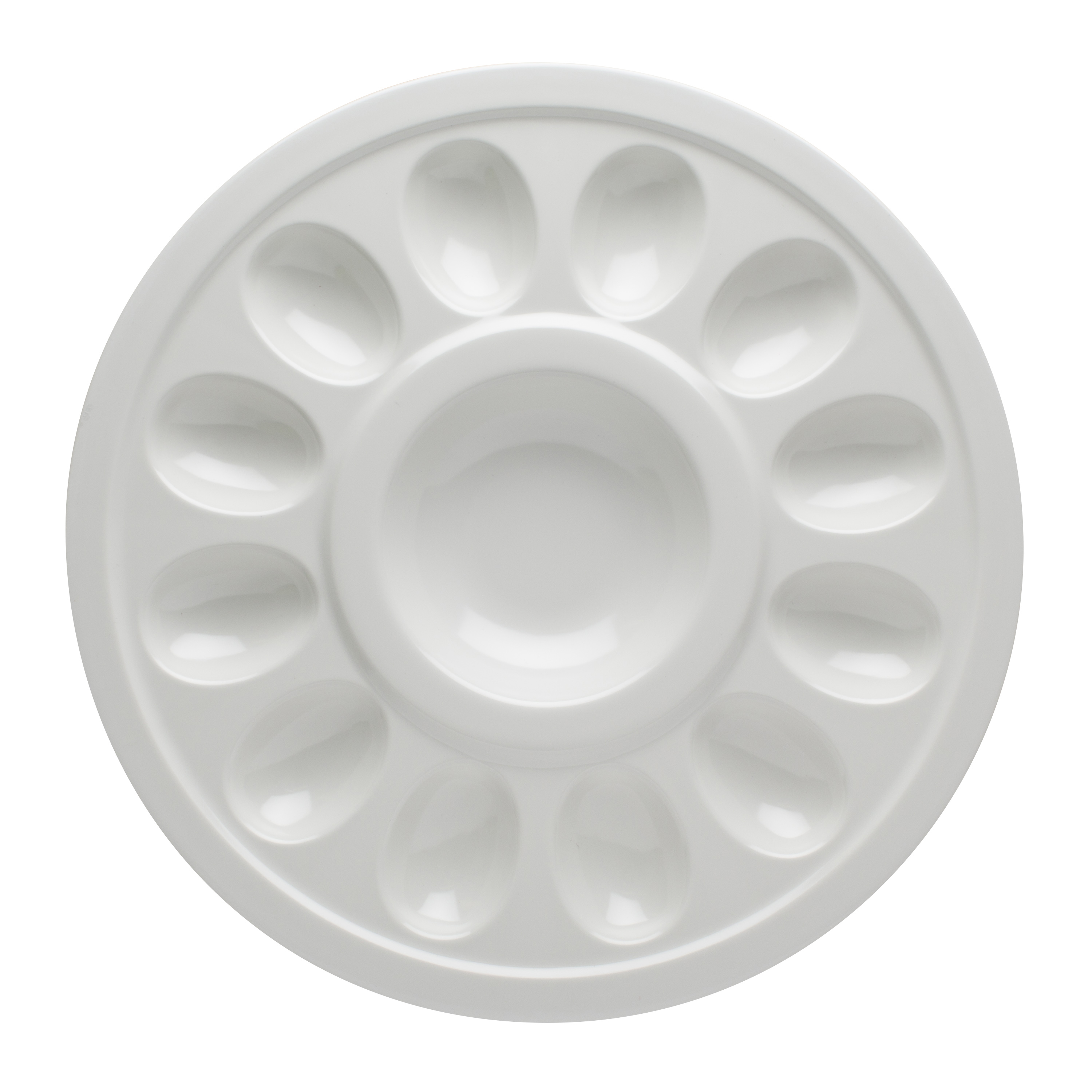 Zak! Style Deviled Egg Tray, White