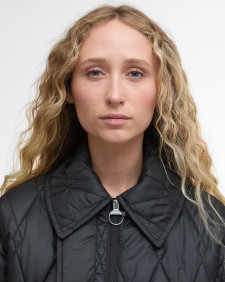 Giacca trapuntata Bernadette Black/Onyx Tartan
