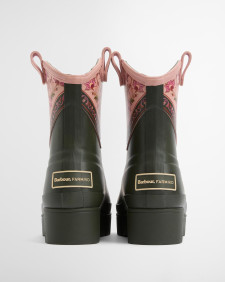 Barbour FARM Rio Thais Ankle Wellingtons Tropical  Print