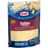 Kraft Italian Five Cheese Shredded Cheese, 8 oz Bag