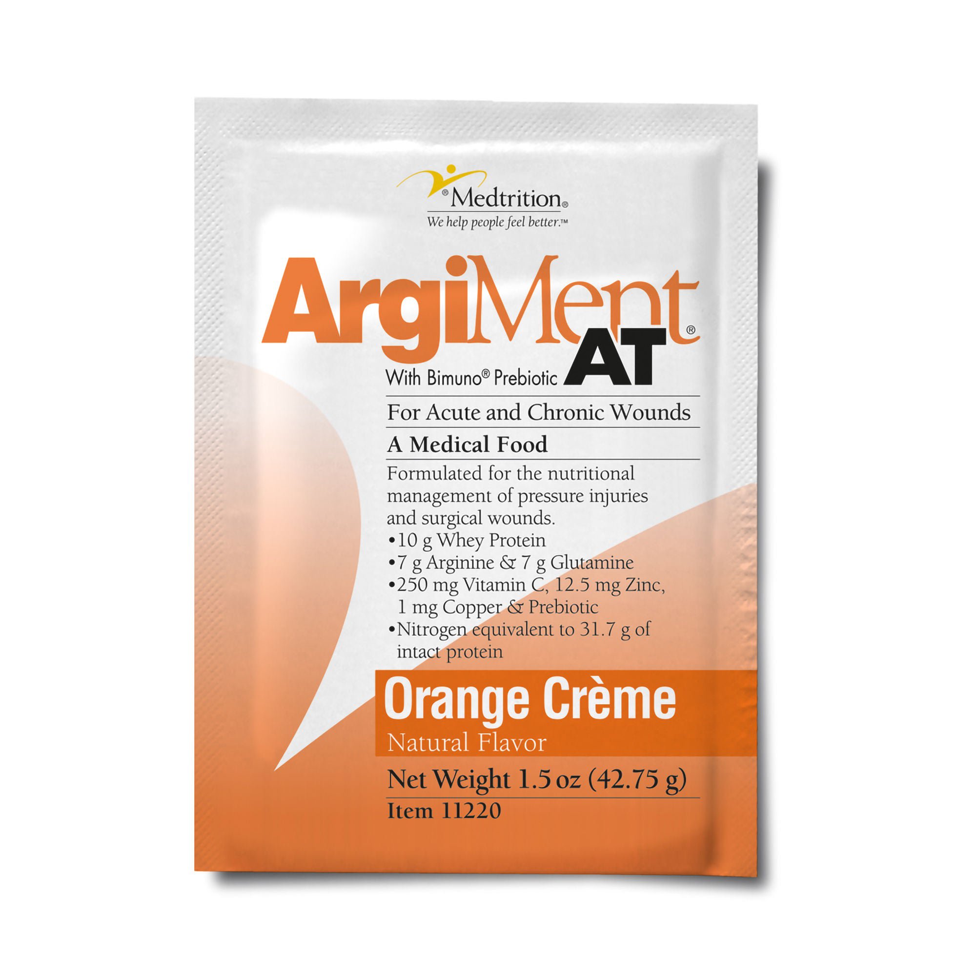 ArgiMent® AT Orange Crème Medical Food for Acute and Chronic Wounds