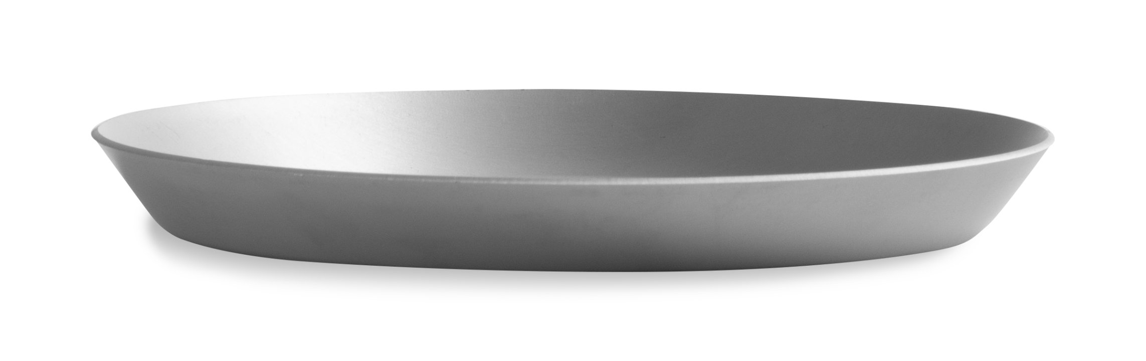 13-inch perforated press-cut pizza pan with Clear Coat anodized finish