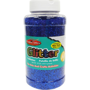 Creative Arts&trade; Glitter, 16 oz. Bottle, Blue