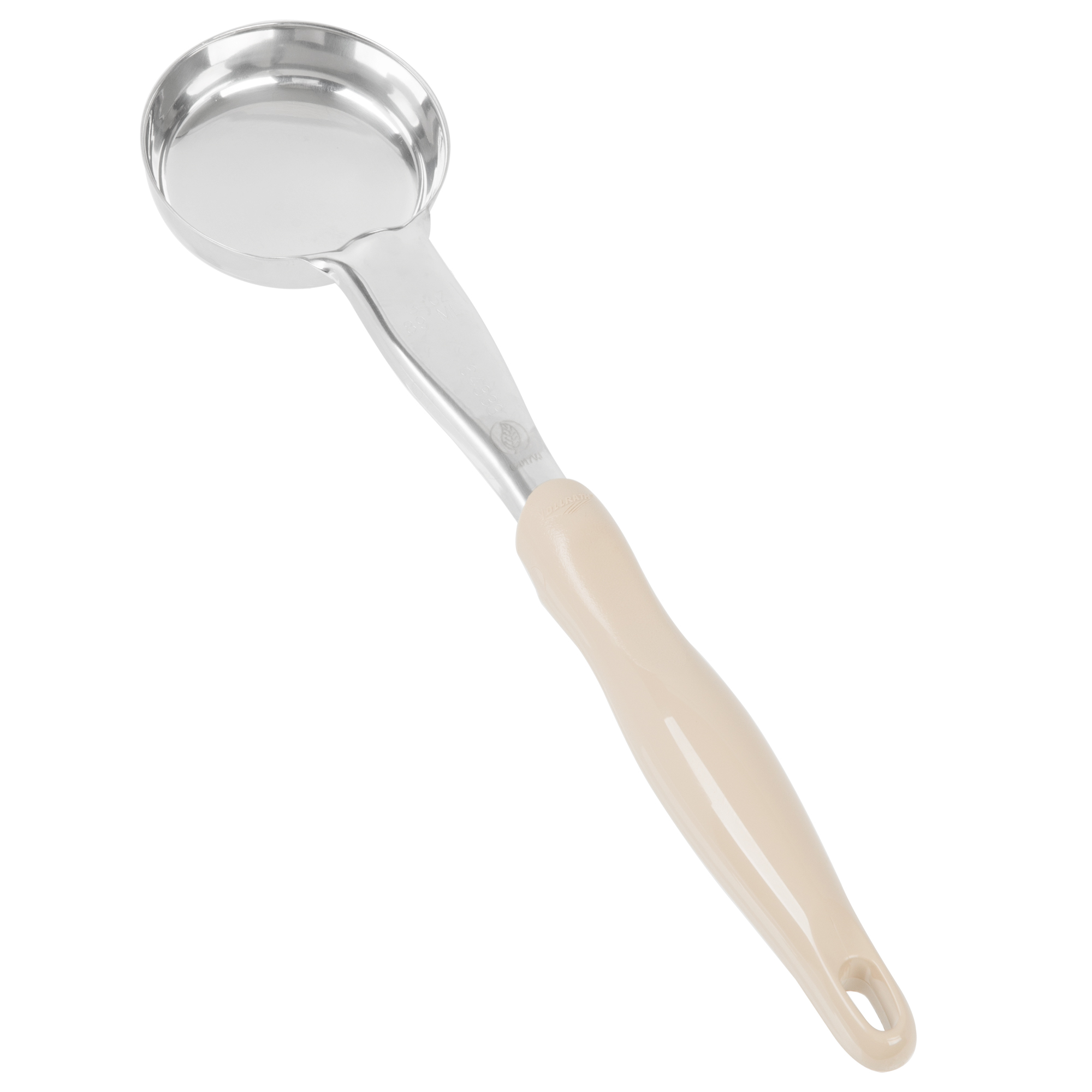 3-ounce one-piece heavy-duty solid round Spoodle® utensil with ivory ...