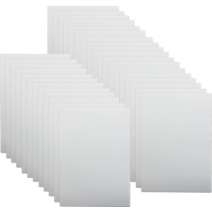3/16" Foam Board, 32" x 40", White, Bulk Pack of 25