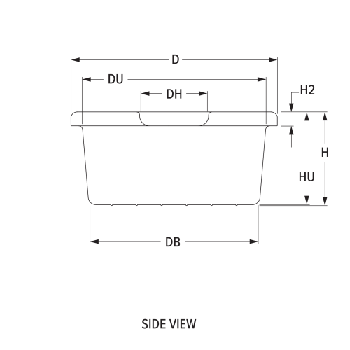 Engineering side view