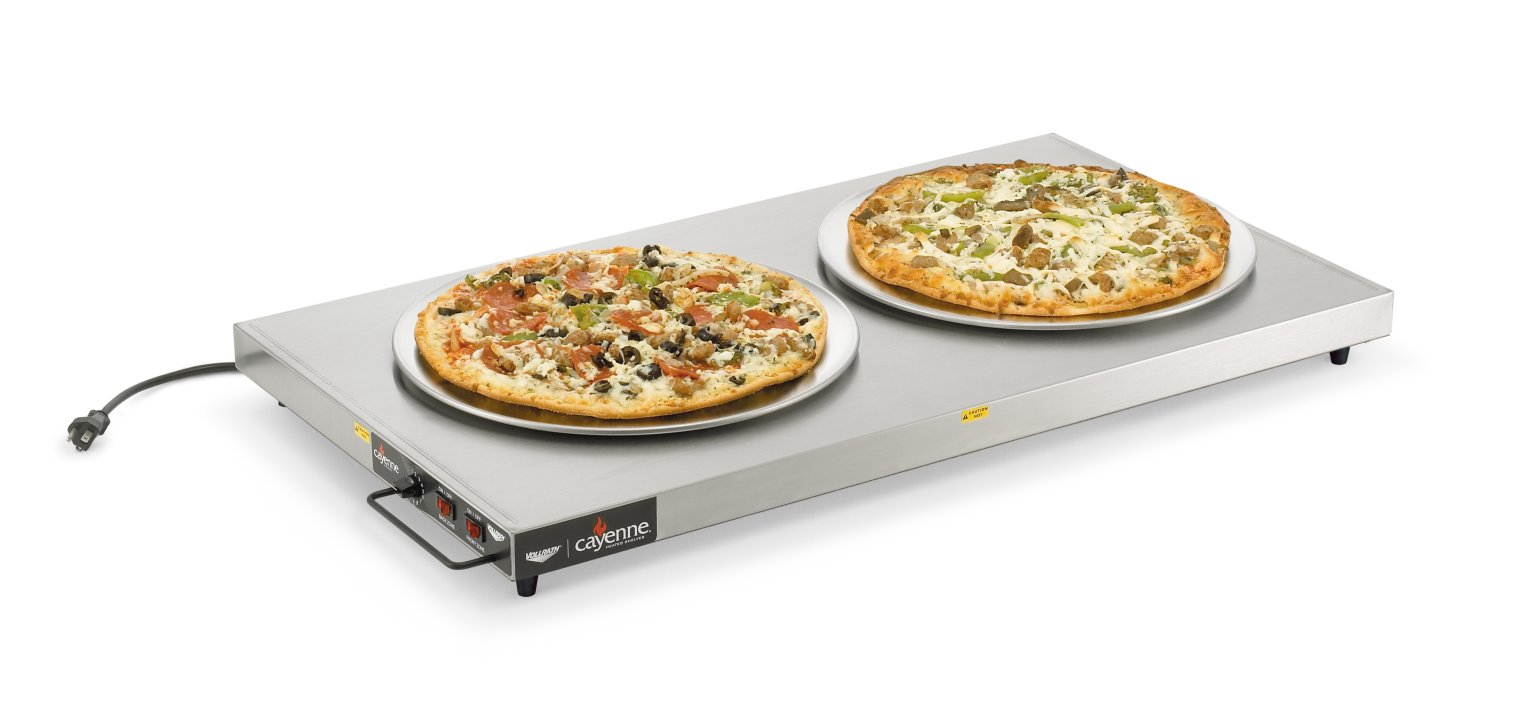 48-inch 120-volt Cayenne® left-aligned heated shelf