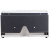 One-sided wrapped straw dispenser in black