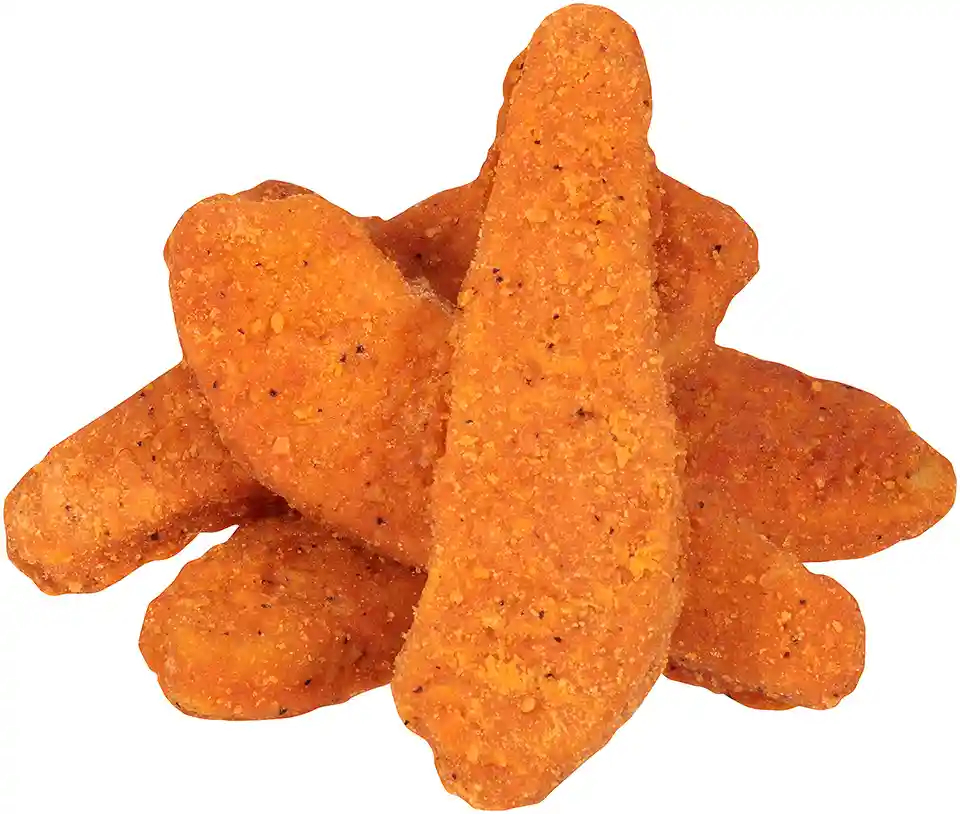 Tyson® Fully Cooked Whole Grain Breaded Hot & Spicy Formed Chicken Tenders, CN 1.14 oz. _image_11