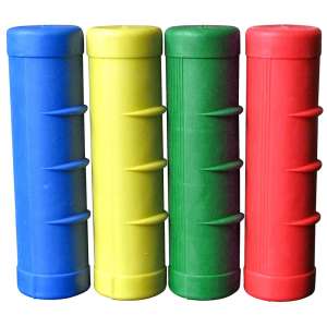 Hillyard, Color-Coded Trident Telescopic Handle Grips, 4/Pack