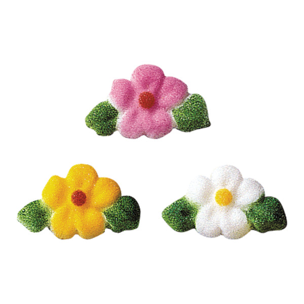 Leafed Flower Charms Assortment Dec-Ons® Decorations