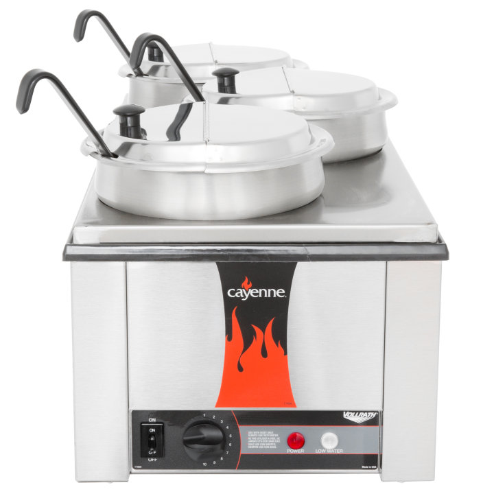 120-volt Cayenne® model T43R Heat 'N Serve countertop rethermalizer kit