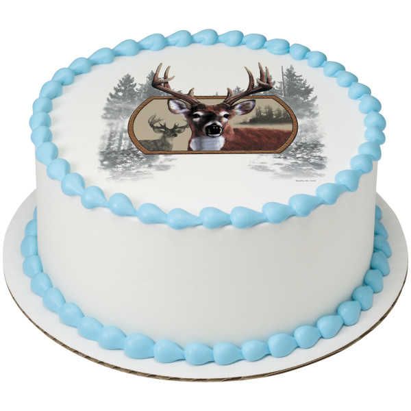 Deer PhotoCake® Edible Image®