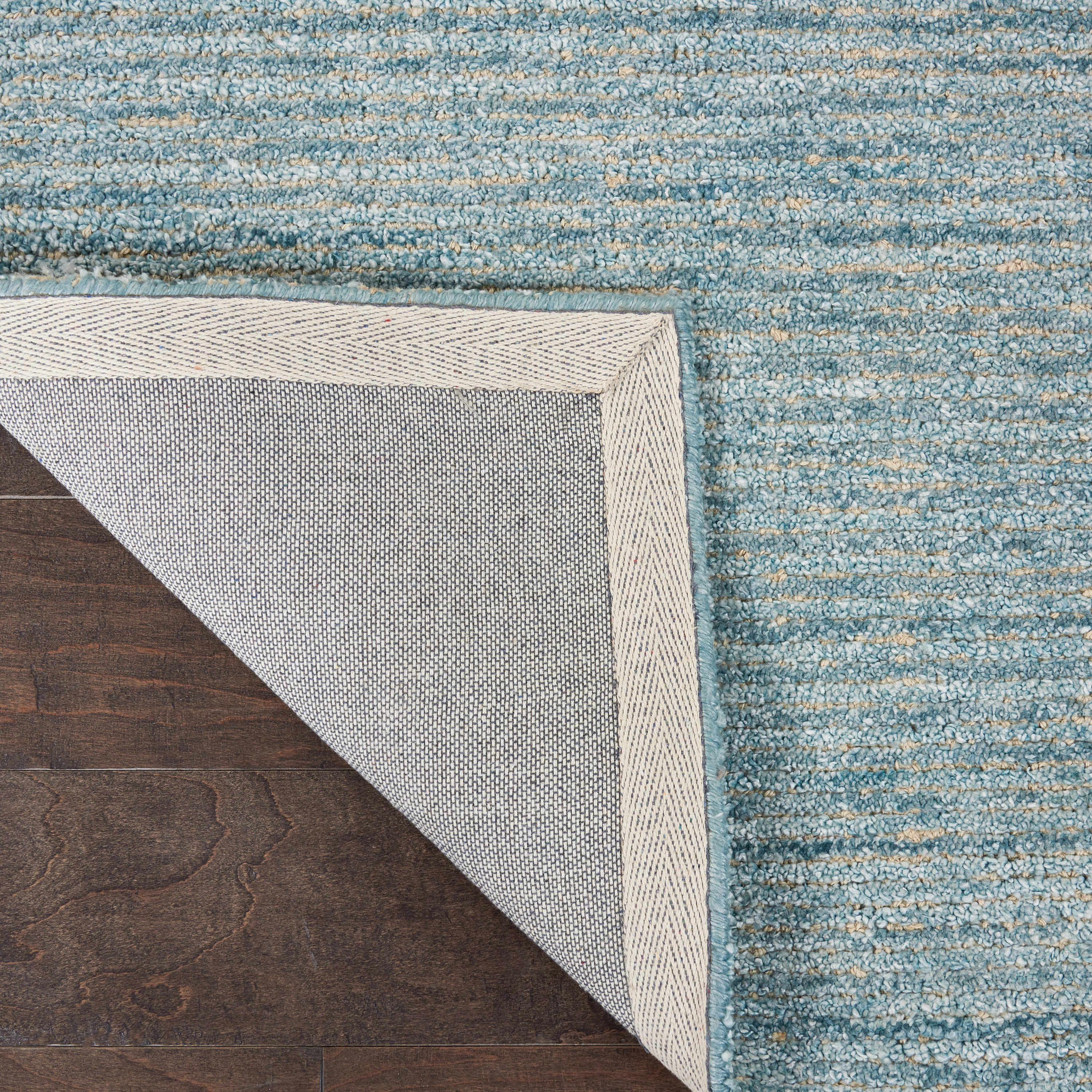 Nourison Weston 3'9" x 5'9" Seafoam Modern Indoor Rug