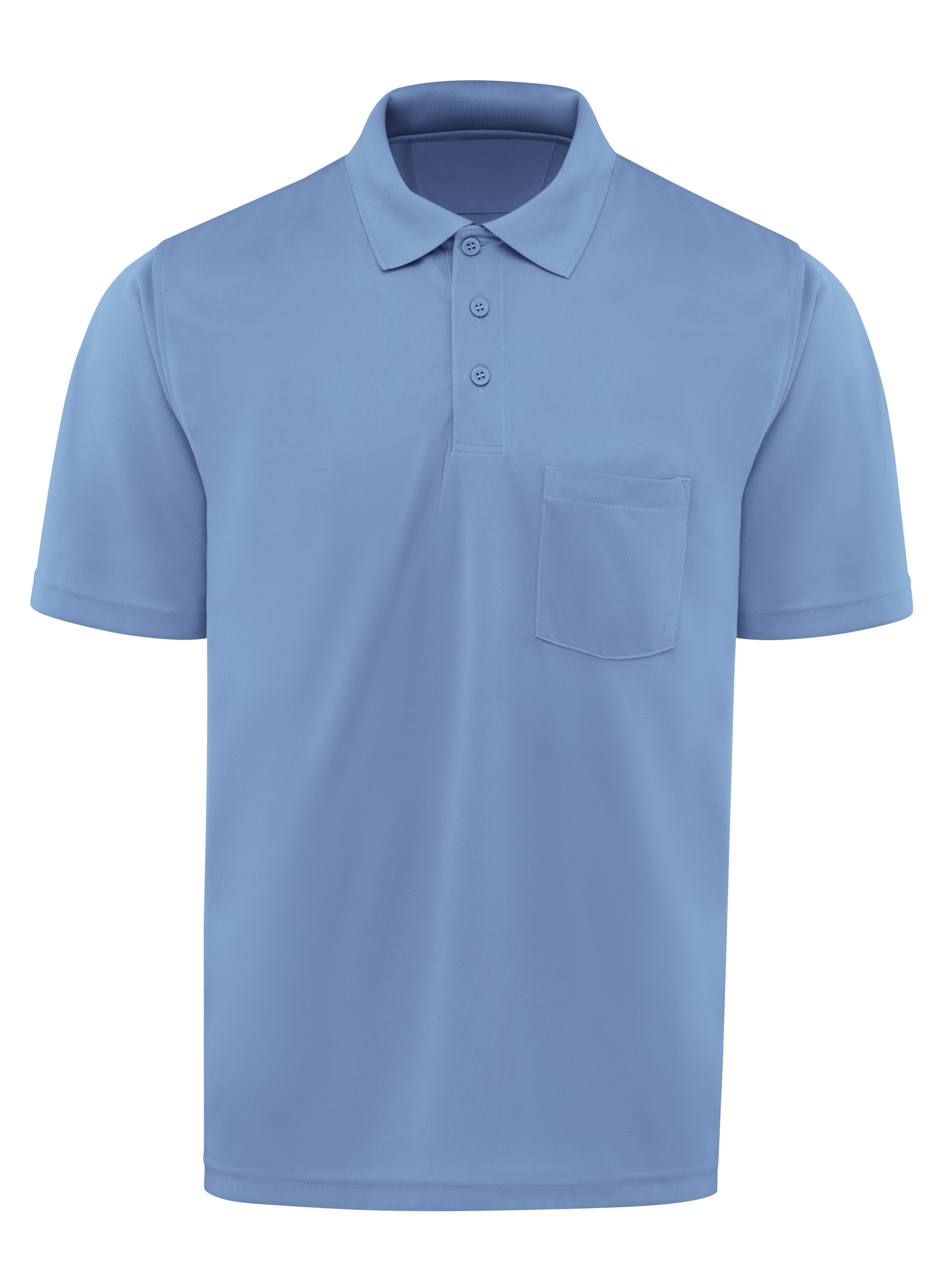 Polo de bolsillo tejido de rendimiento de manga corta Red Kap para hombre - Imagen 22 de 41