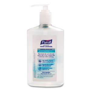 Gojo, PURELL Advanced Moisturizing 2in1 Hand Sanitizer Liquid,  12 oz Bottle