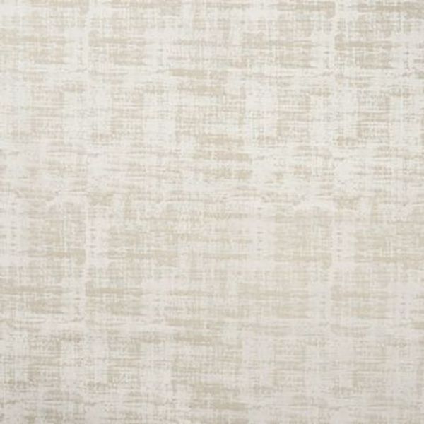 Beige woven-texture wallpaper covering the entire frame, showing a soft crosshatch pattern of lighter and darker threads; lying flat and static; close-up, evenly lit, neutral interior sample.