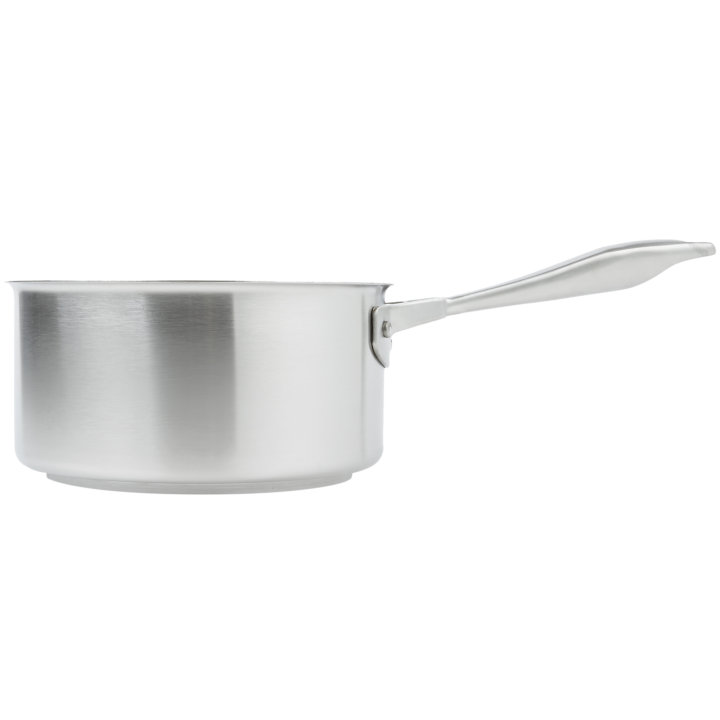 3 ¼-quart Intrigue® stainless steel saucepan in mirror finish