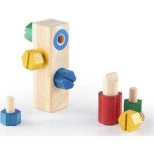 Screw Block&trade;, Fine Motor Skill Matching Toy, 8 Pieces