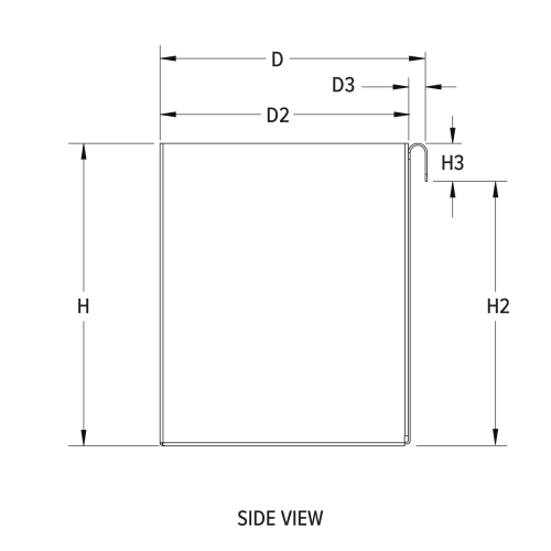 Engineering side view