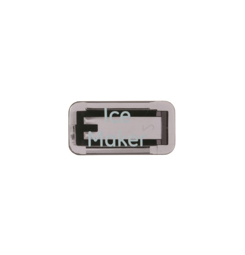 Refrigerator ice maker button assembly
