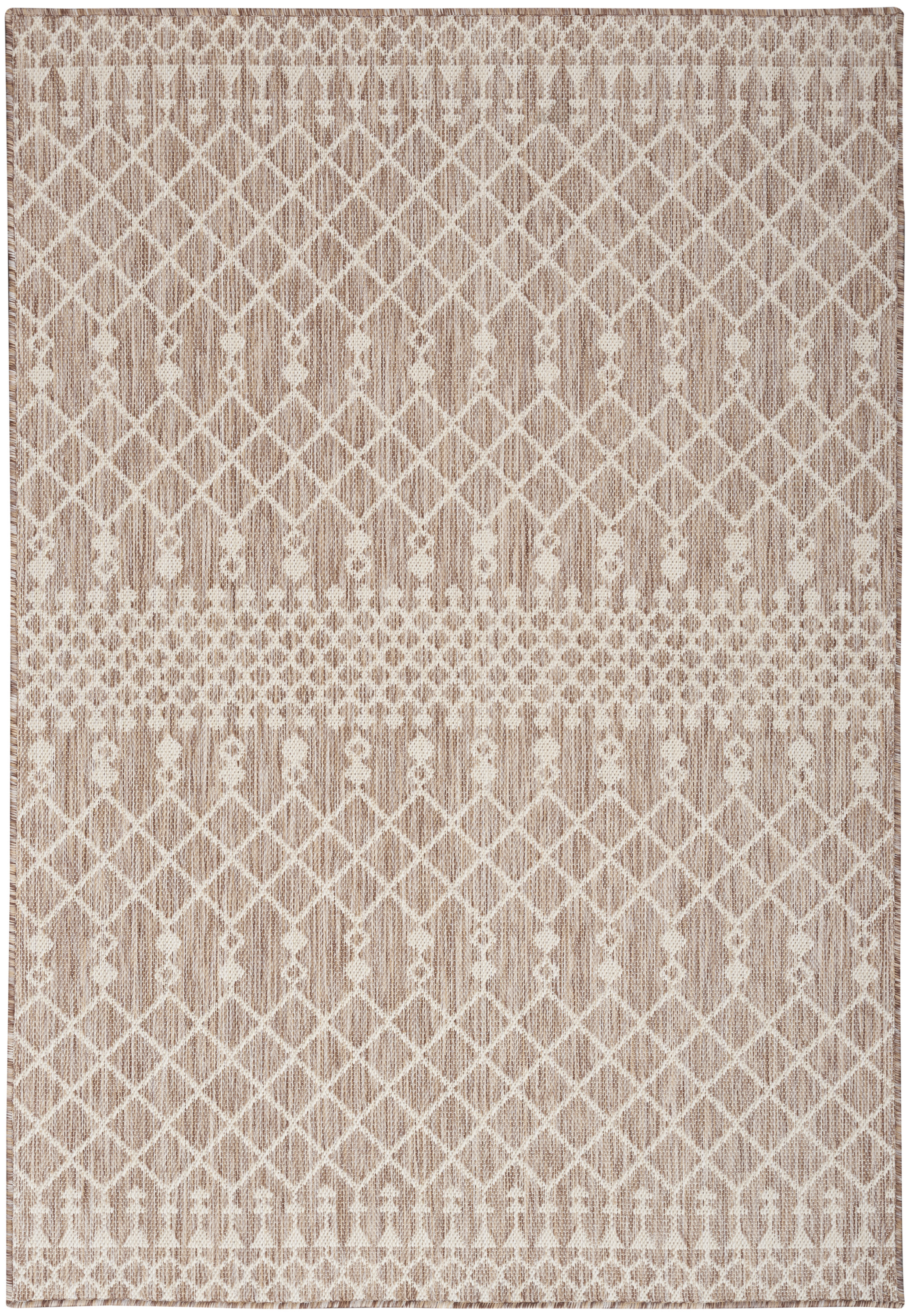 Nourison Positano 6' x 9' Beige Modern Rug