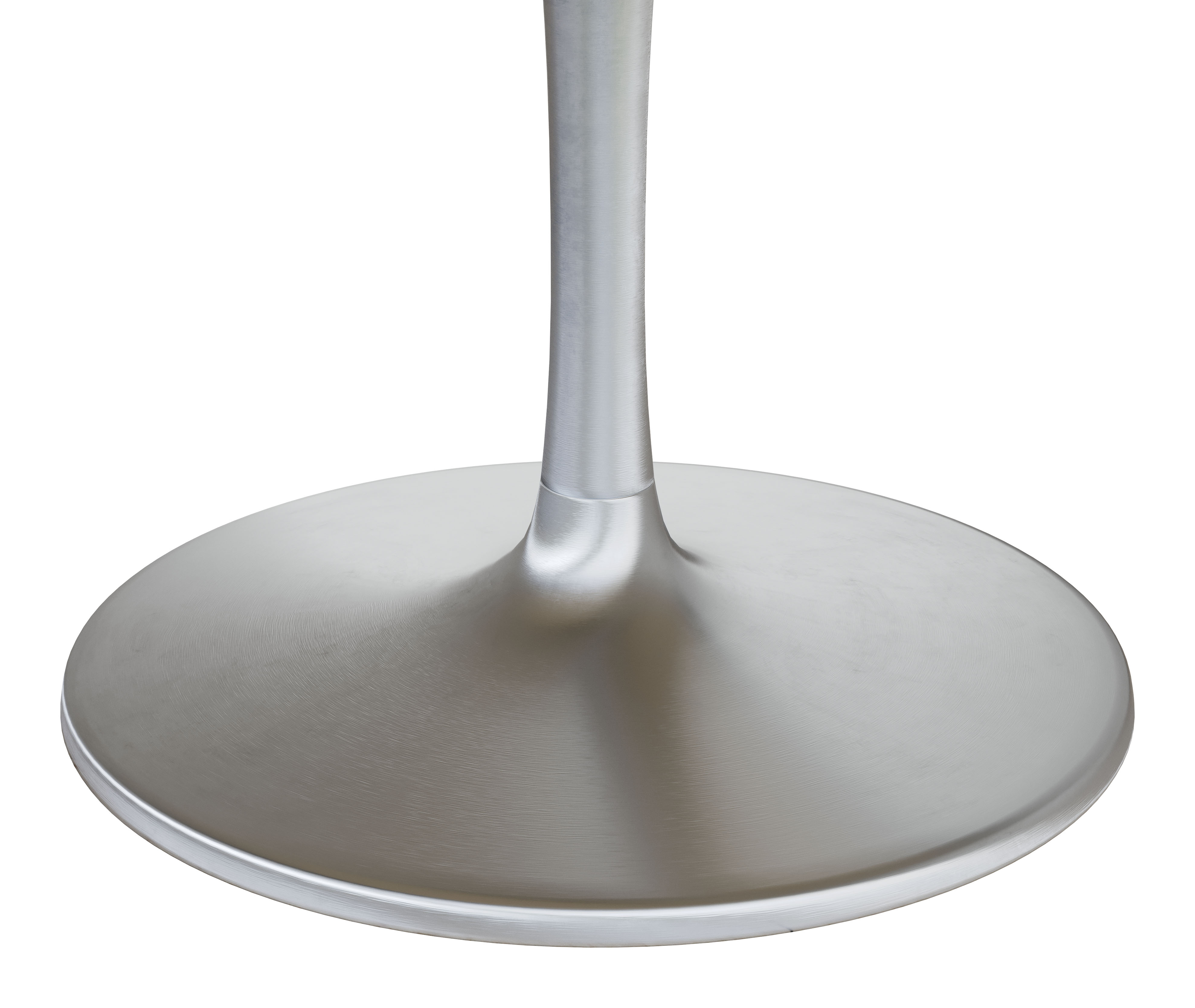 Metropolis Dining Table (60") Gray & Silver product image
