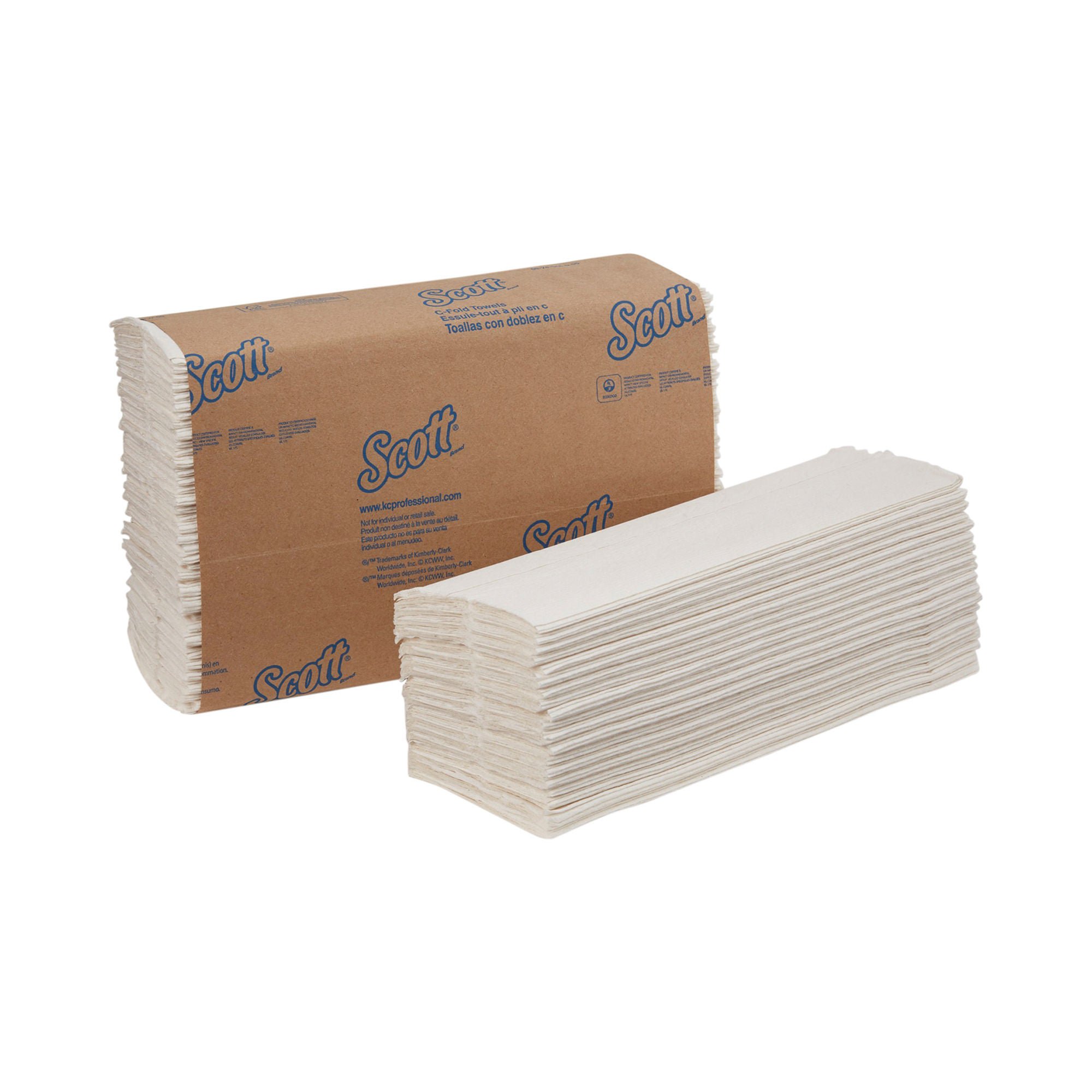Scott® Essential C-Fold Paper Towel, 10-1/8 x 13-3/20 Inch