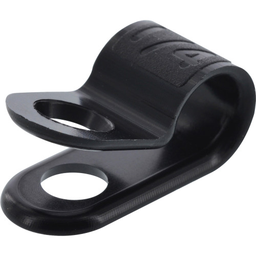 Black Nylon Cable Clamp (3/8