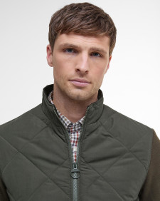 Hybrid Fleece Jacket Olive