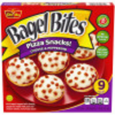 Bagel Bites Cheese & Pepperoni Mini Bagel Pizza Snacks, 9 ct Box