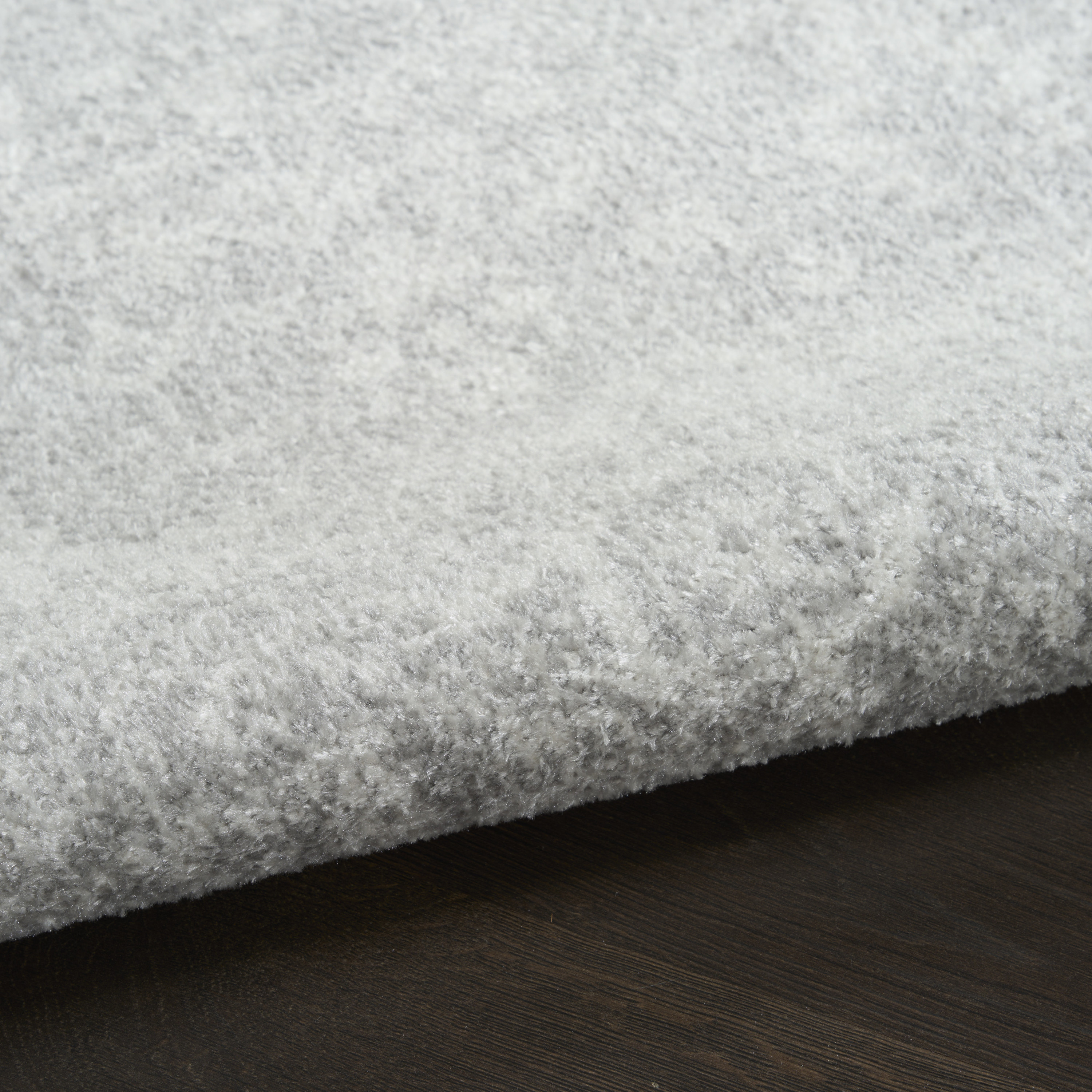 Nourison Astra Machine Washable 3'3" x 5' Light Grey Vintage Indoor Rug