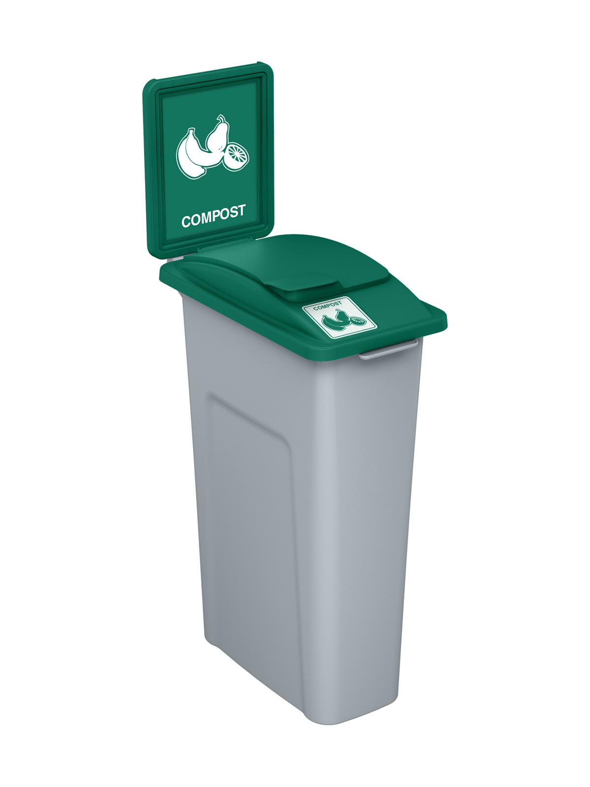 WASTE WATCHER – Single – Kit – Compost – Solid Lift – Grey-Green