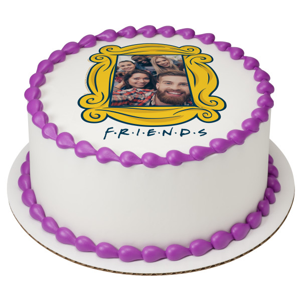 Friends The Best of Friends PhotoCake® Edible Image® Frame