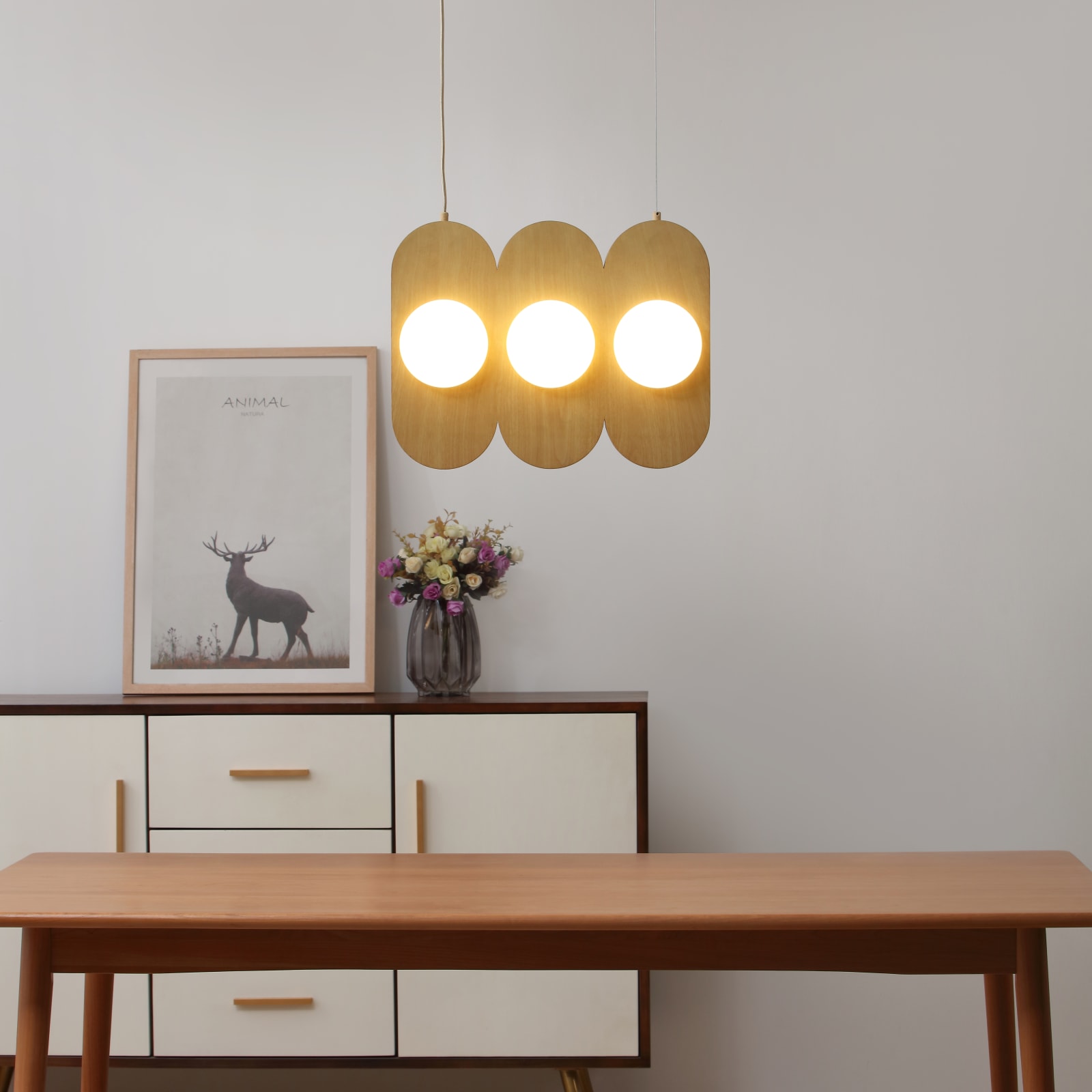 Orbita 3 Light Pendant — installation 2