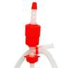 Impact,  Siphon Drum Pump, Red/White