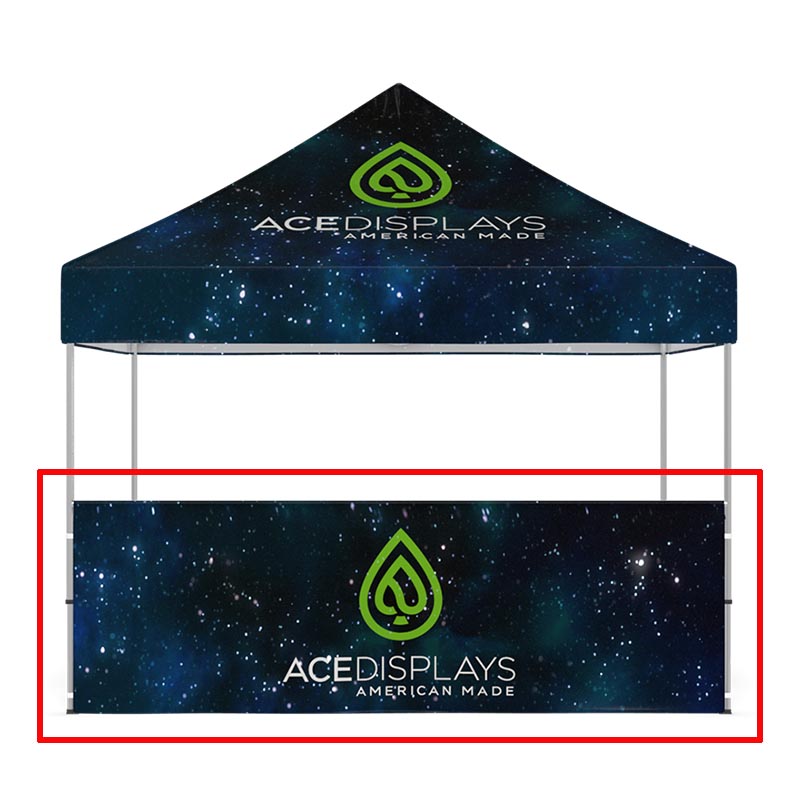 (1) Dye-Sub Printed Tent Fabric Graphic