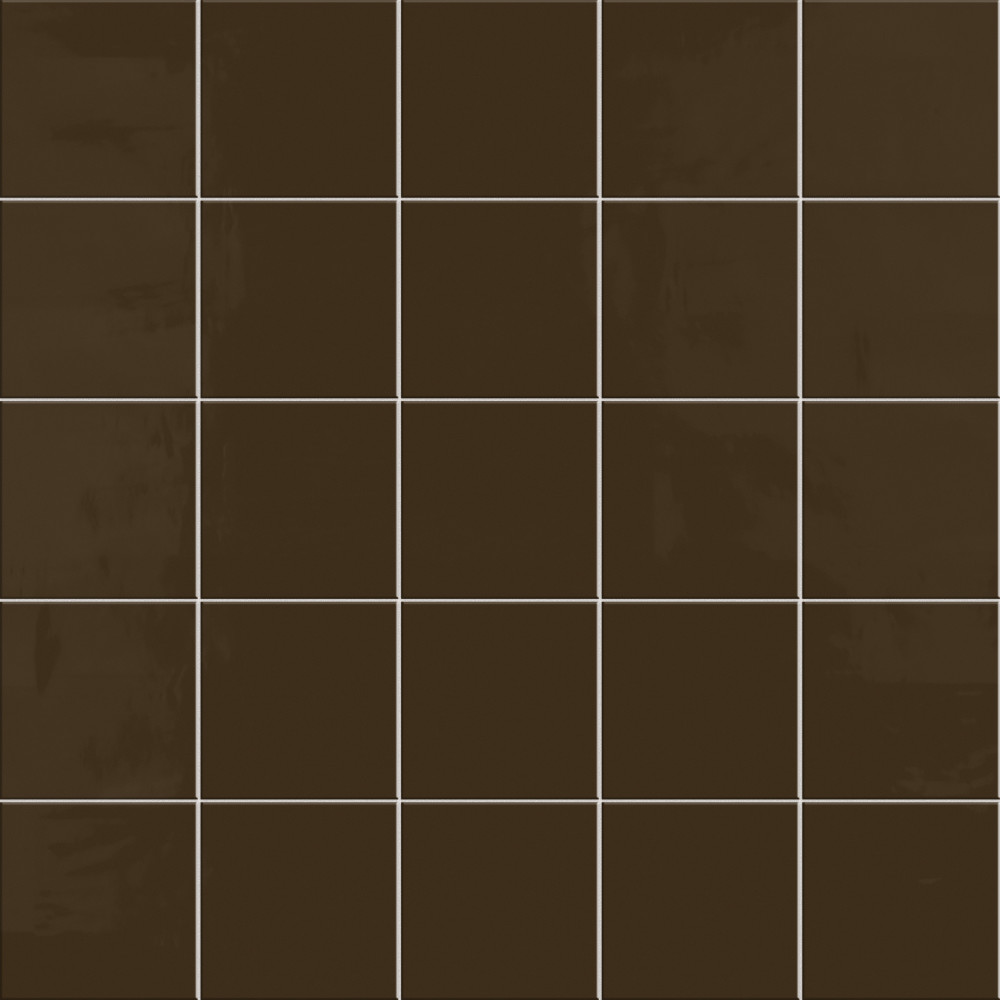 Monocolor Caoba 7-7/8 in. x 7-7/8 in. Ceramic Floor and Wall Tile