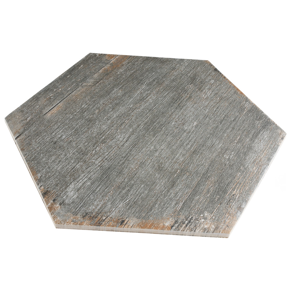 Retro Hex Cendra 14-1/8 in. x 16-1/4 in. Porcelain Floor and Wall Tile