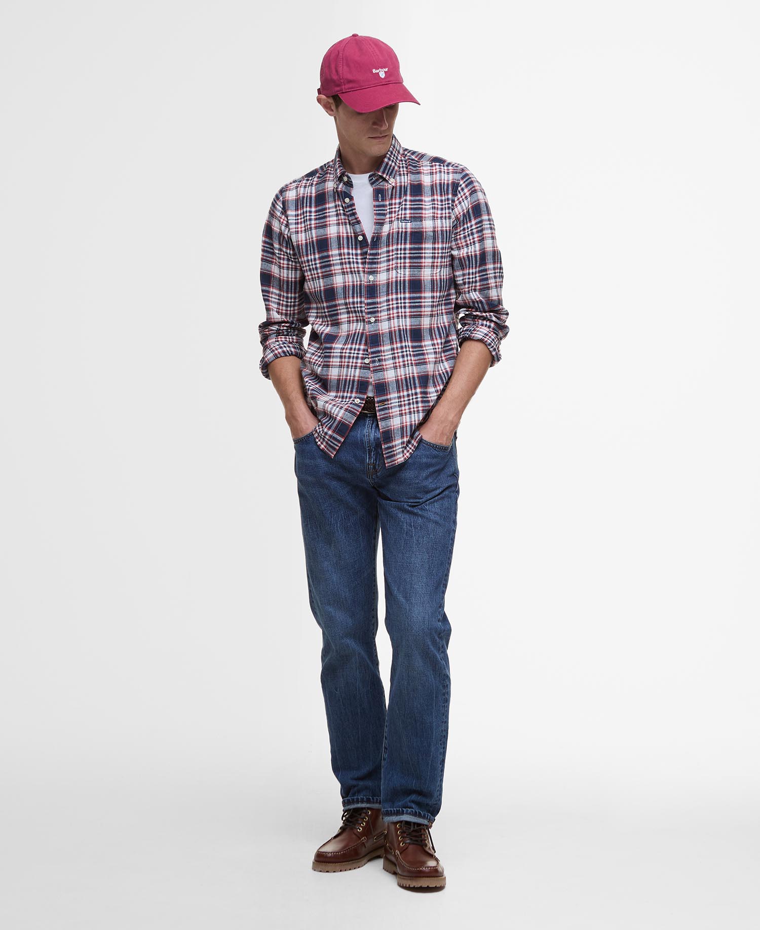 Bridport Linen Tailored Long-Sleeved Shirt image number 1