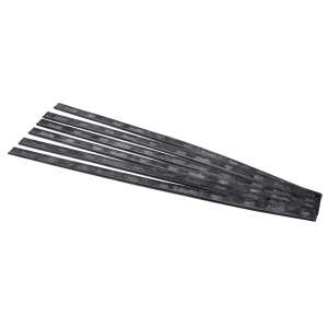 Unger, ErgoTec Soft Replacement, 22", Black, Rubber Squeegee