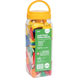 Pattern Blocks - Plastic - Set of 250