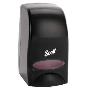 KIM92145, Kimberly Clark, Scott Essential, 1000ml, Black, Manual Dispenser