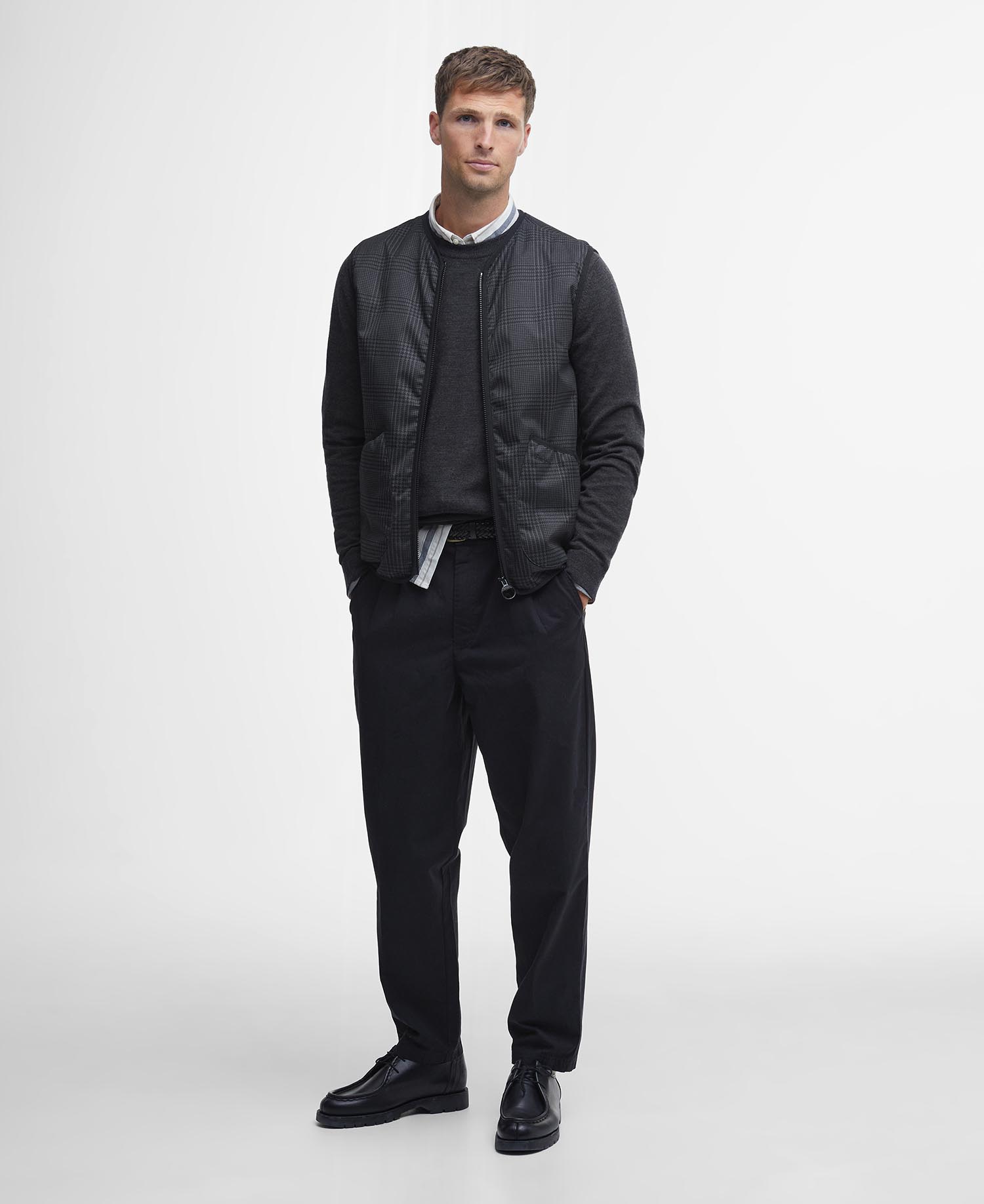 Harpen Check Gilet image number 1