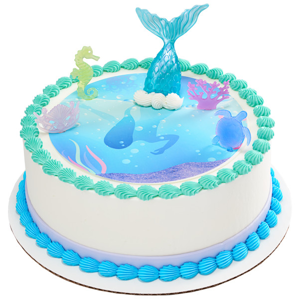 Mystical Mermaid PhotoCake® Edible Image® DecoSet® Background